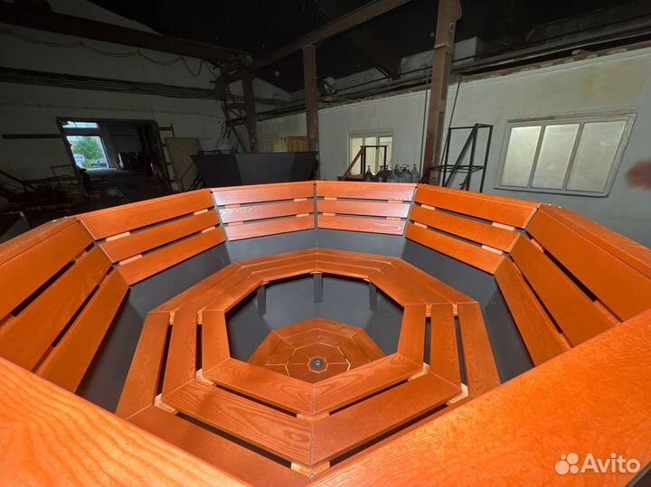 Банный чан из металла