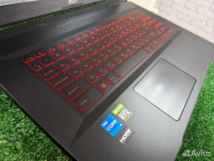 Игровой ноутбук MSI Katana GF76 i5-12450h/ RTX3050