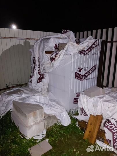 Блок газосиликатнй остатки, примерно 1 поддон