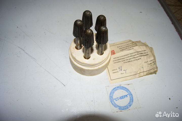 Борфрезы вк8 СССР