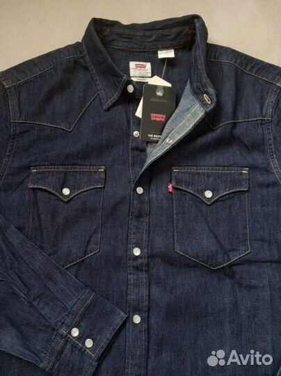 Levi's standard fit. Рубашка джинсовая. Оригинал