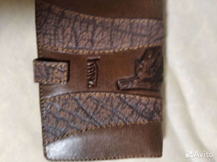 Кожаное портмоне