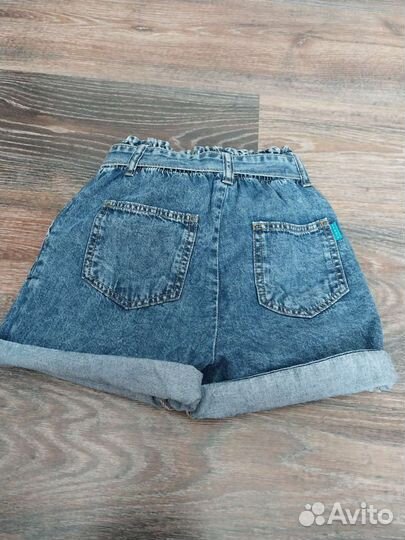 Джинсовые шорты для девочки