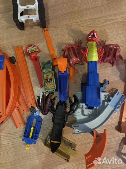 Hot wheels треки (россыпью)