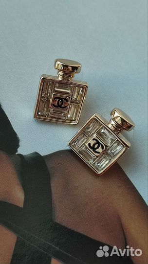 Серьги Chanel
