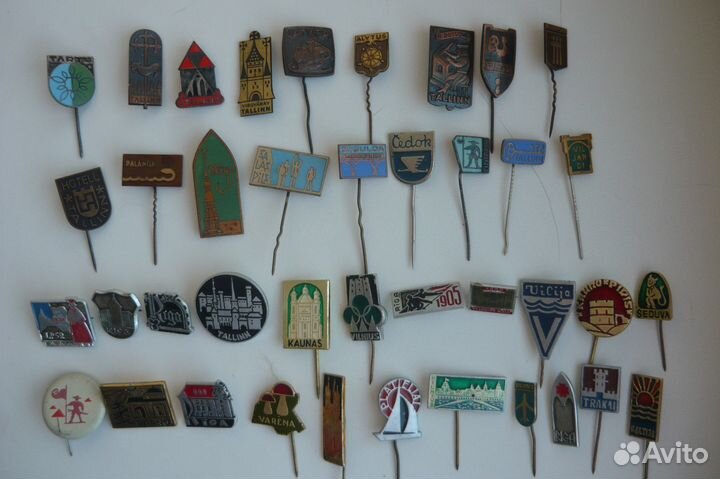 Значки советской Прибалтики