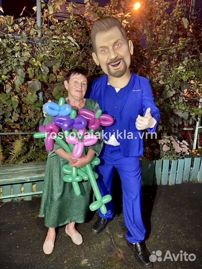 Стас Михайлов ростовая кукла поздравления