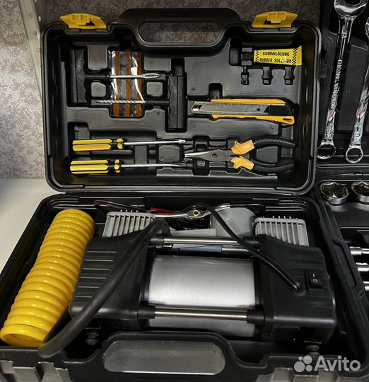 Насос автомобильный (компрессор) 2 поршня 60Л