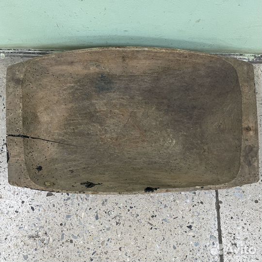 Корыто большое деревянное старинное ретро быт
