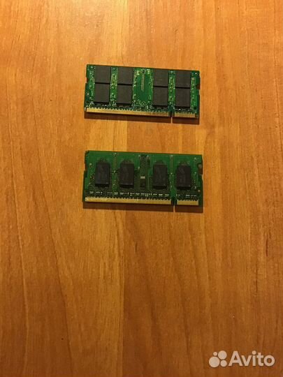 Оперативная память ddr2 2x1 sodimm для ноутбуков