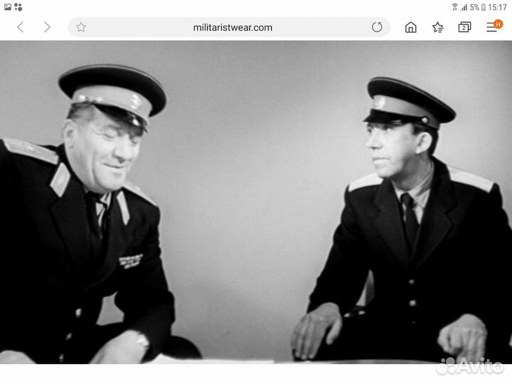 Погоны мл. начальствующего состава образца 1958 г