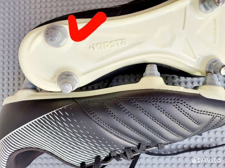 Бутсы футбольные Kipsta с железными шипами (24.5)