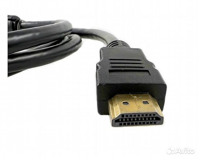 Кабель hdmi штекер - DVI-D штекер пластик 1.5 м