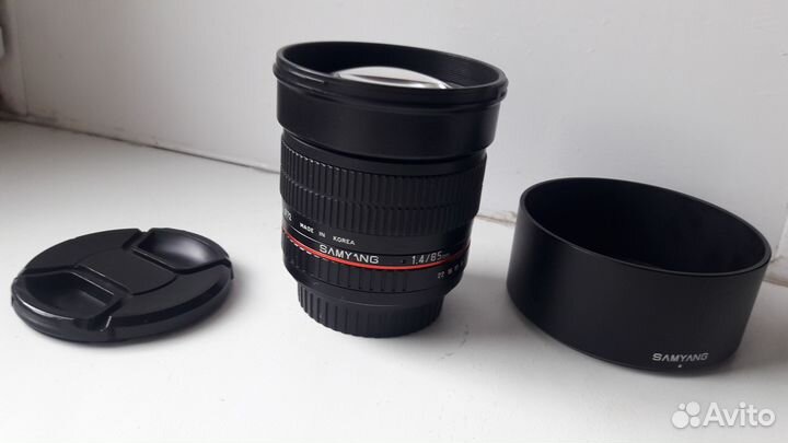 Объектив samyang 85mm 1 /4