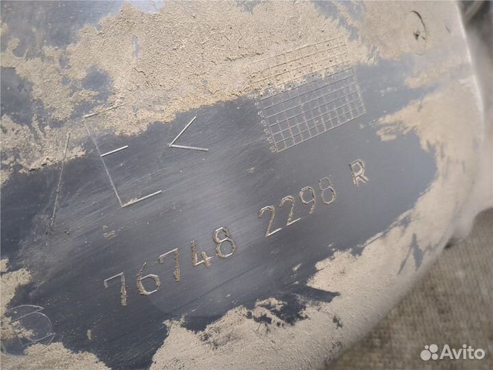 Защита арок (подкрылок) Renault Megane 3 2009, 201