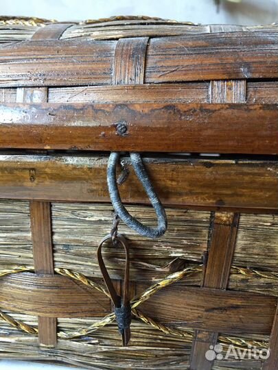 Сундук плетеный