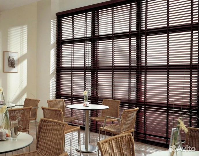 Деревянные жалюзи