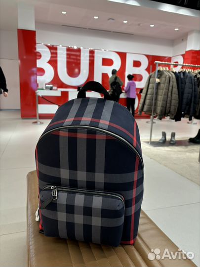 Рюкзак Burberry, новый оригинал с чеком