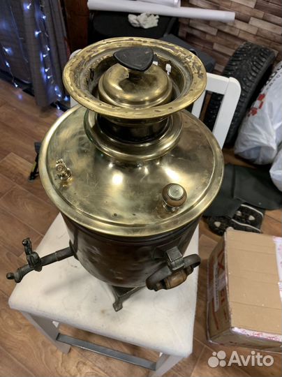 Самовар на дровах царский