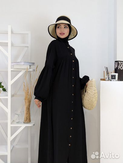 Платье широкое