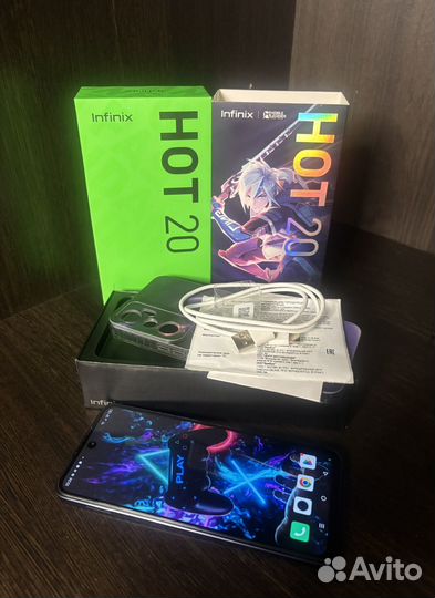 Infinix Hot 20, 6/128 ГБ