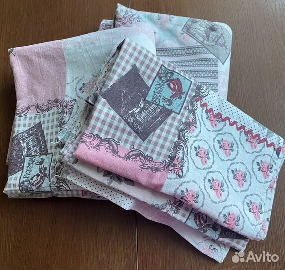 Постельное белье, наволочки, простыни, СССР, бу
