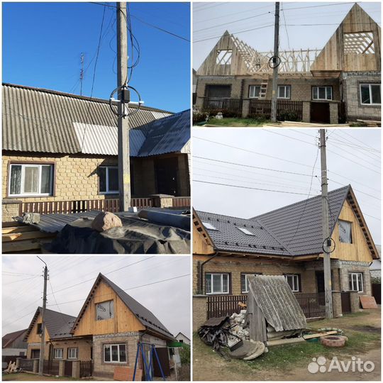 Кровельные работы. Ремонт кровли. Монтаж. Под ключ