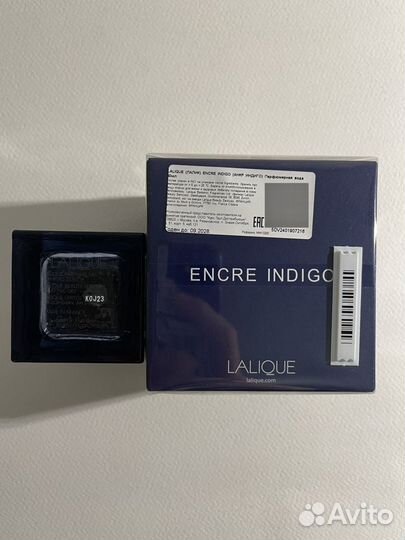 Lalique encre Indigo Духи 50 мл Парфюм