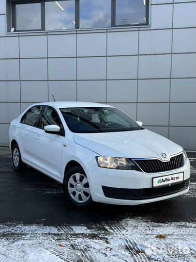 Skoda Rapid 1.6 МТ, 2019, 130 102 км