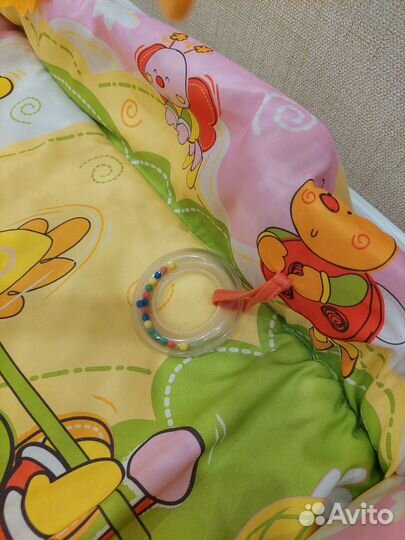 Развивающий коврик для девочки малышки