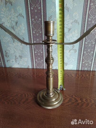 Подсвечник латунь на 3 свечи