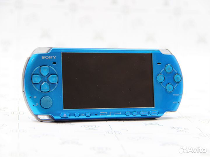 Игровая приставка Sony PSP 3008 Slim 16 Gb Blue