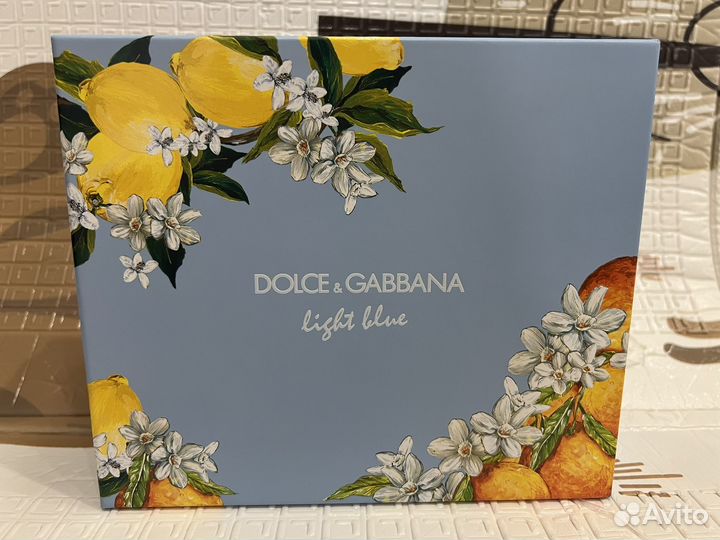 Dolce gabbana light blue набор маленький