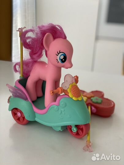 My little pony на мотоцикле с пультом управления