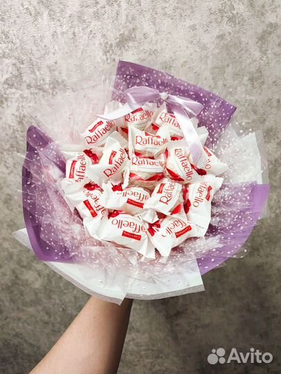 Букет Рафаэлло день рождения, день учителя