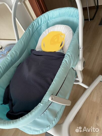 Кроватка люлька chicco 4 в 1 кокон в подарок