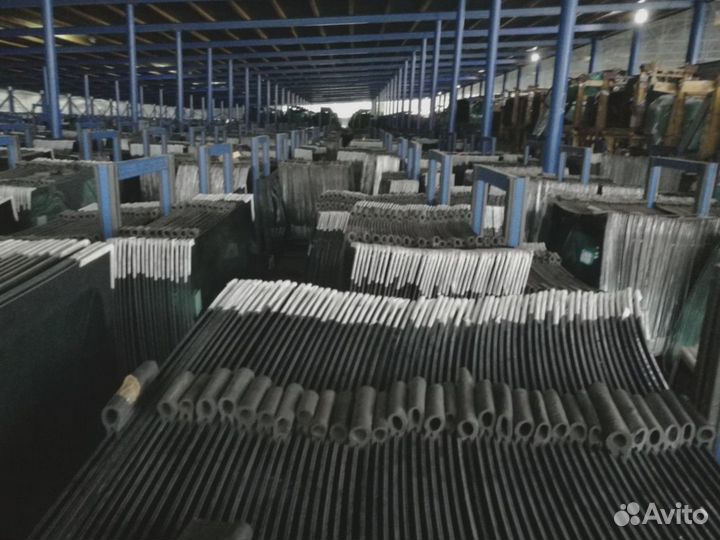 Стекло дверное нижнее левое Hyundai