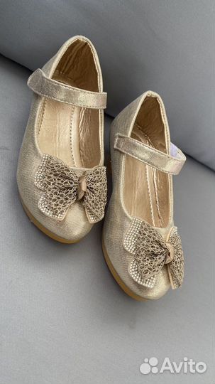 Туфли праздничные для девочки 30 размер