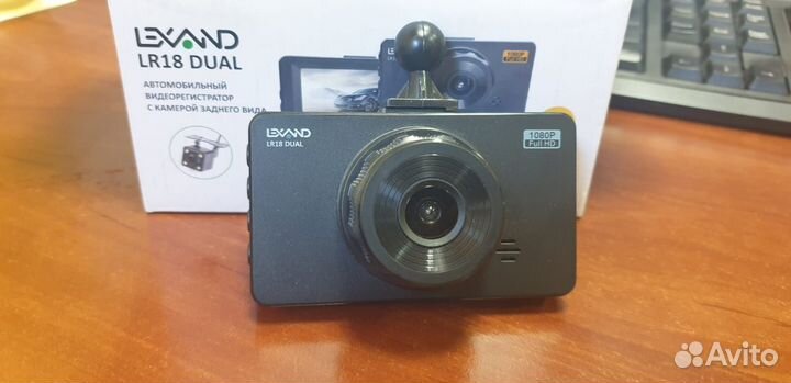 Регистратор автомобильный Лександ с камерой з.вид