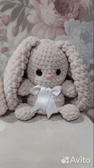 Зайчик плюшевый ручная работа