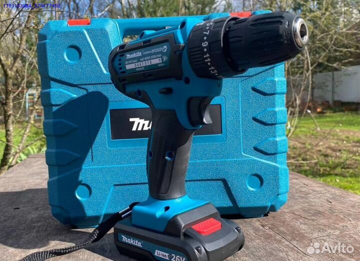 Шуруповерт Makita 26v новый