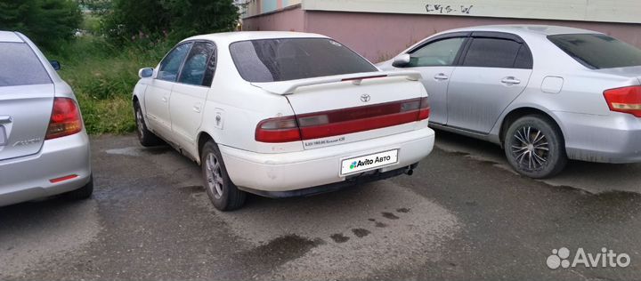 Toyota Corona 1.8 AT, 1994, битый, 343 828 км