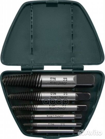 Набор экстракторов 6 пр. 1/8''-3/4