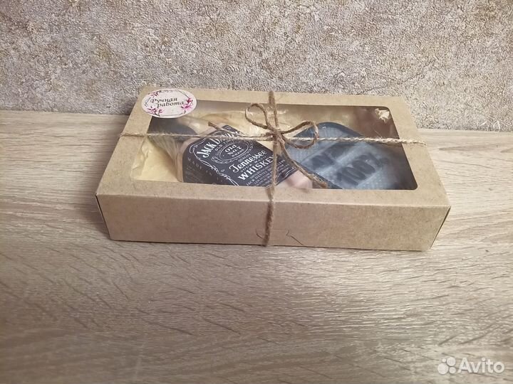 Мужской набор из мыла ручной работы