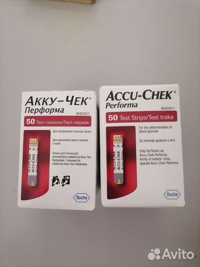 Тест полоски акку чек перформа