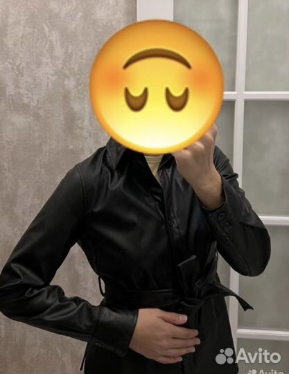 Рубашка кожаная