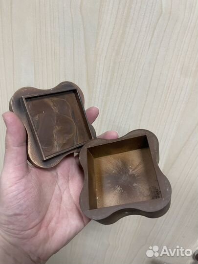 Шкатулка эбонитовая СССР из коллекции