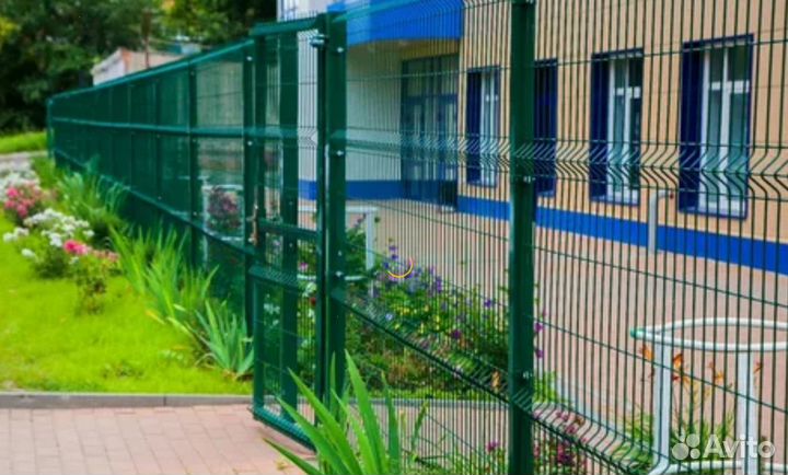 Забор из 3D сетки с гарантией под ключ