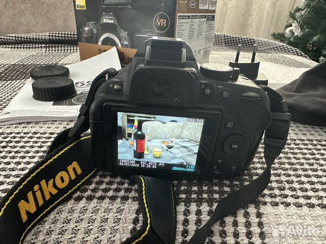 Фотоаппарат nikon d5200 + nikkor afs 35 mm 1.8 объявление продам