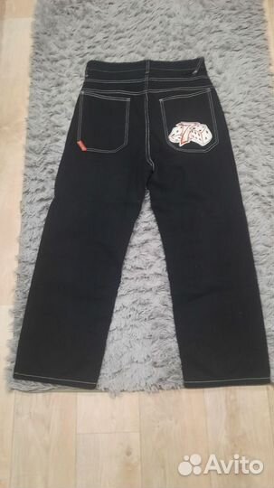 Джинсы широкие jnco